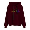 thumbnail image 1 of Vedolay Womens Sweatshirt Women's 2023 Crewneck Oversized Pullover Casual Comfy Fall Fashion Hoodies, S, 1 of 3