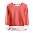 thumbnail image 1 of Vedolay Womens Sweatshirts 2023 Casual Comfy Fall Fashion Outfits Clothes 2023 Watermelon Red,2XL, 1 of 4