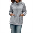 thumbnail image 1 of Vedolay Womens Sweatshirts Fashion Plus Size Pullover Sweater Sweater Clothes for Women Grey,M, 1 of 4