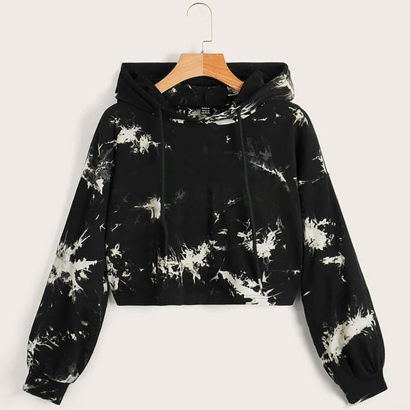 Vedolay Womens Sweatshirts Women's Long Sleeve Sweatshirts Crewneck Casual Fit Pullover Hoodie Clothes,Black L