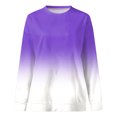 thumbnail image 1 of Vedolay Womens T Shirts Hoodies for Women Hoodies Half Zip Long Sleeve Oversizd Crop Pullover Sweatshirts with Pockets,Purple M, 1 of 3