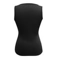 thumbnail image 1 of Vedolay Womens Tank Tops Women's V Neck Tank Top Sleeveless Work Office Pleated Blouses Tops,Black L, 1 of 4