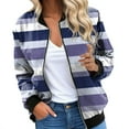 thumbnail image 1 of Vedolay Womens Tops Basic Comfy Loose Fit Long Sleeve Open Front Cardigan Purple,2XL, 1 of 5