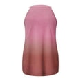 thumbnail image 1 of Vedolay Womens Tops Tank Top for Women V Neck Casual Summer Tie Dye Sleeveless Fashion T-Shirts,Red S, 1 of 4