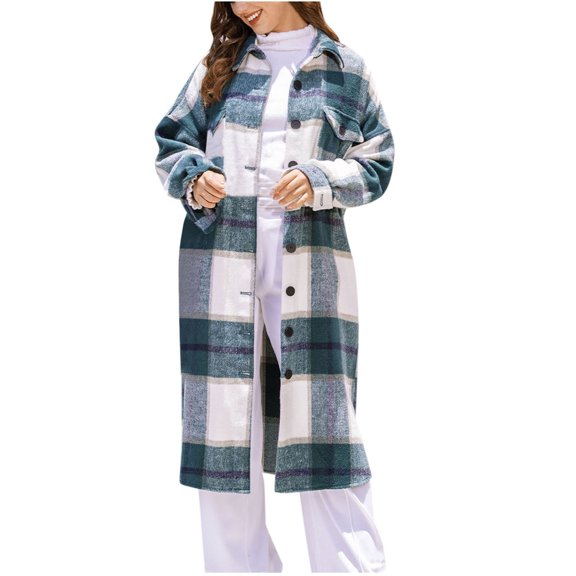 Vedolay Womens Winter Jacket Ladies Fall Coat Slim Fit Winter Jacket Green,L