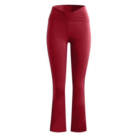 Vedolay Womens Yoga Pants Women's High Waisted Drawstring Long Pants Stretch Workout Trousers, XXL