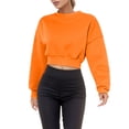 thumbnail image 1 of Vedolay Womens Zipper Hoodie Coat 2023 Long Sleeve Crewneck Pullover Camo Print Sweatshirt Jumper Top Orange,XL, 1 of 5