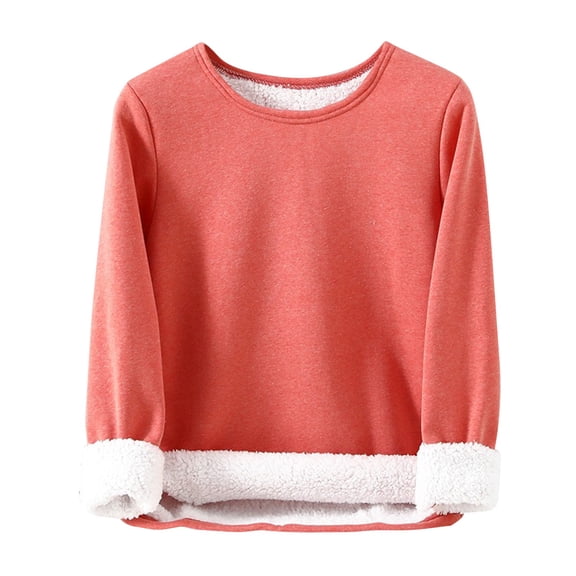 Vedolay Womens Zipper Hoodie Coat Plus Oversized Crew Neck Long Sleeve Pocket Sweatshirts Watermelon Red,L