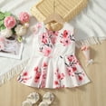 thumbnail image 1 of Vedolay Young Girls Dresses Dresses Flower Girl Dress Lace Up Communion Dress Ball Gown Girl Dress,White 2-3 Years, 1 of 5