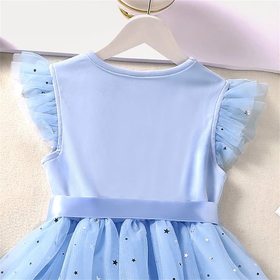 Vedolay Young Girls Dresses Flower Girl Dress Elegant Vintage Lace 3/4 Sleeve A-Line Pleated Formal Wedding Party Dress,BU2 2-3 Years