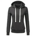 thumbnail image 1 of Vedolay Zip Hoodies for Womens Fall Fashion 2023 Sweatshirt Trendy Long Sleeve Pullover Tops,Dark Gray 3XL, 1 of 5