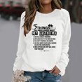 thumbnail image 1 of Vedolay Zip Up Hoodies for Womens Tops 2023 Fall Long Sleeve Loose Pullover Casua Solid Crewneck Sweatshirts,White L, 1 of 5
