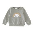 thumbnail image 1 of Vedolay Zipper Hoodies for Girls Cartoon Printed Hoodies 2023 Sweatshirts Boys Autumn Pullover Tops B,3Y, 1 of 5