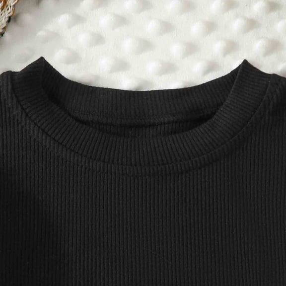 Vedolay Zipper Hoodies for Girls Sweatshirts Fashion Collared Long Sleeve Pullover with Pockets,Black 12-18 Months