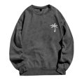 thumbnail image 1 of Vedolay Zipper Hoodies for Women Women's Sweatshirts Hoodies Crewneck Oversized Pullover Casual Comfy Fall Fashion Clothes,Dark Gray L, 1 of 5