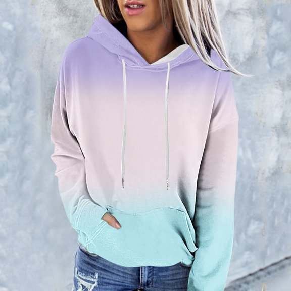 Vedolay Zipper Hoodies for Women Womens Zip Up Hoodies Oversized Sweatshirt Cute Fall Casual Clothing with Pockets,Pink XXL