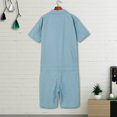 thumbnail image 1 of Vedolay summer sets men 2 piece Men Short Sets Summer Casual 2023 Short Pants And T-Shirt,Blue 3XL, 1 of 4