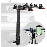 Vedouci 4-Bicycles Rack,Bcycle Carrier Double Foldable Bike Racks for Cars and Suvs