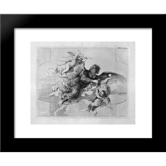 Vedute di Roma 20x24 Framed Art Print by Piranesi, Giovanni Battista