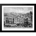 thumbnail image 1 of Vedute di Roma 36x28 Large Black Wood Framed Print Art by Giovanni Battista Piranesi, 1 of 2