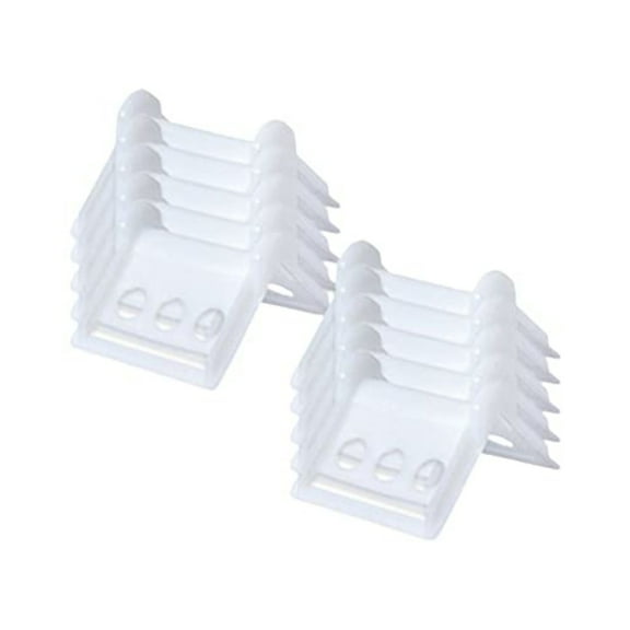 "Vee Board 10-Pack Corner Edge Protectors for Cargo Loads, Cushion for Tie-Down Logistic Ratchet and Cam Straps Tie Downs on Flatbed Trailers, VBoard Tiedown Corner Protector, by DC Cargo Mall"