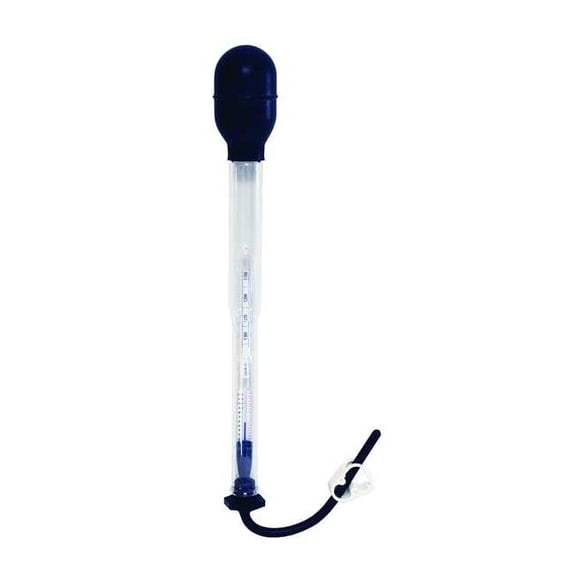 Vee Gee Glass Battery Hydrometer,180mm L 6605-5