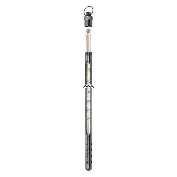 Vee Gee Liquid In Glass Thermometer,12" L 80701-A