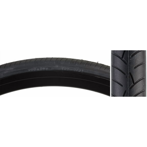 Vee Rubber Smooth Road Tire: 700 x 28C Clincher Steel Bead Black