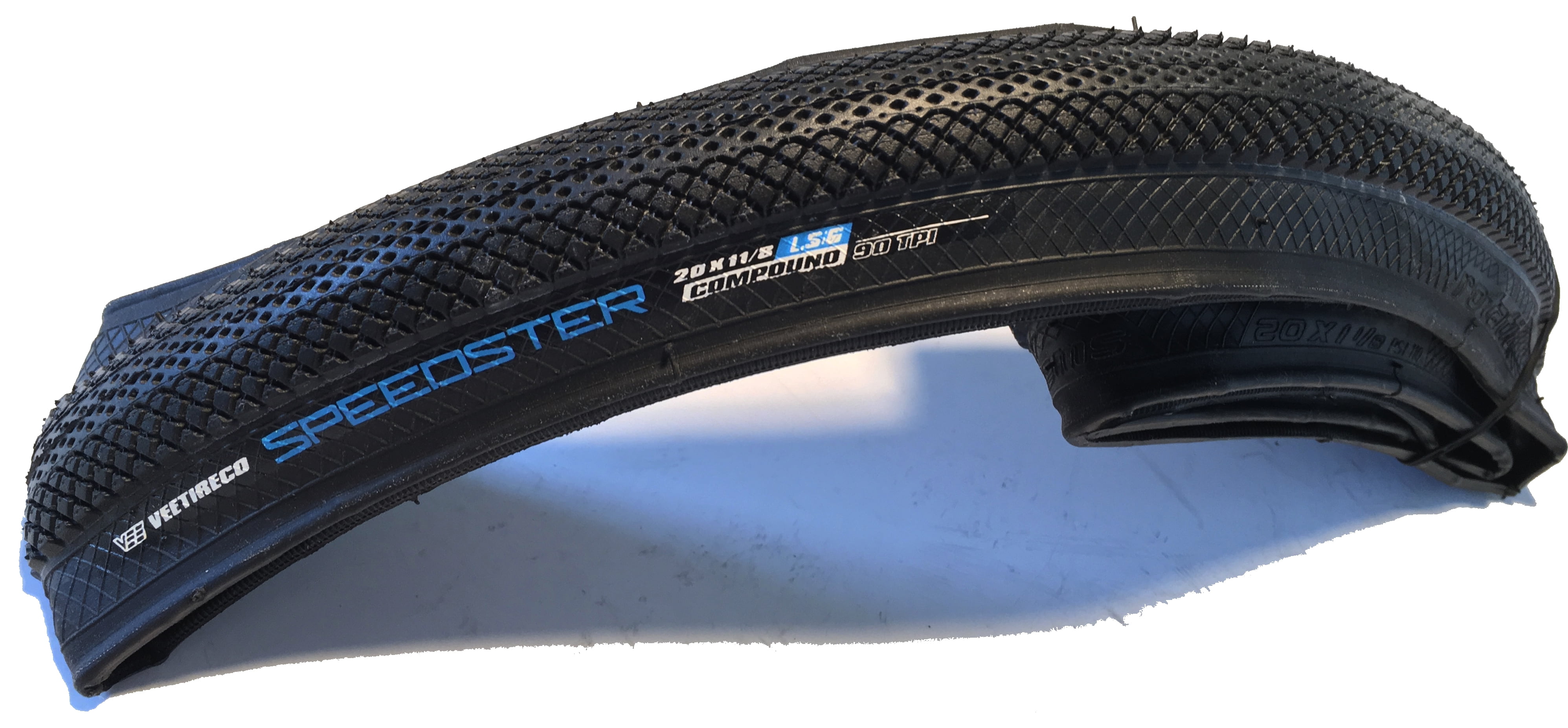 Vee Tire BMX Speedster 20x1 1/8 Folding Bead Bike Tire 28-451 BMX