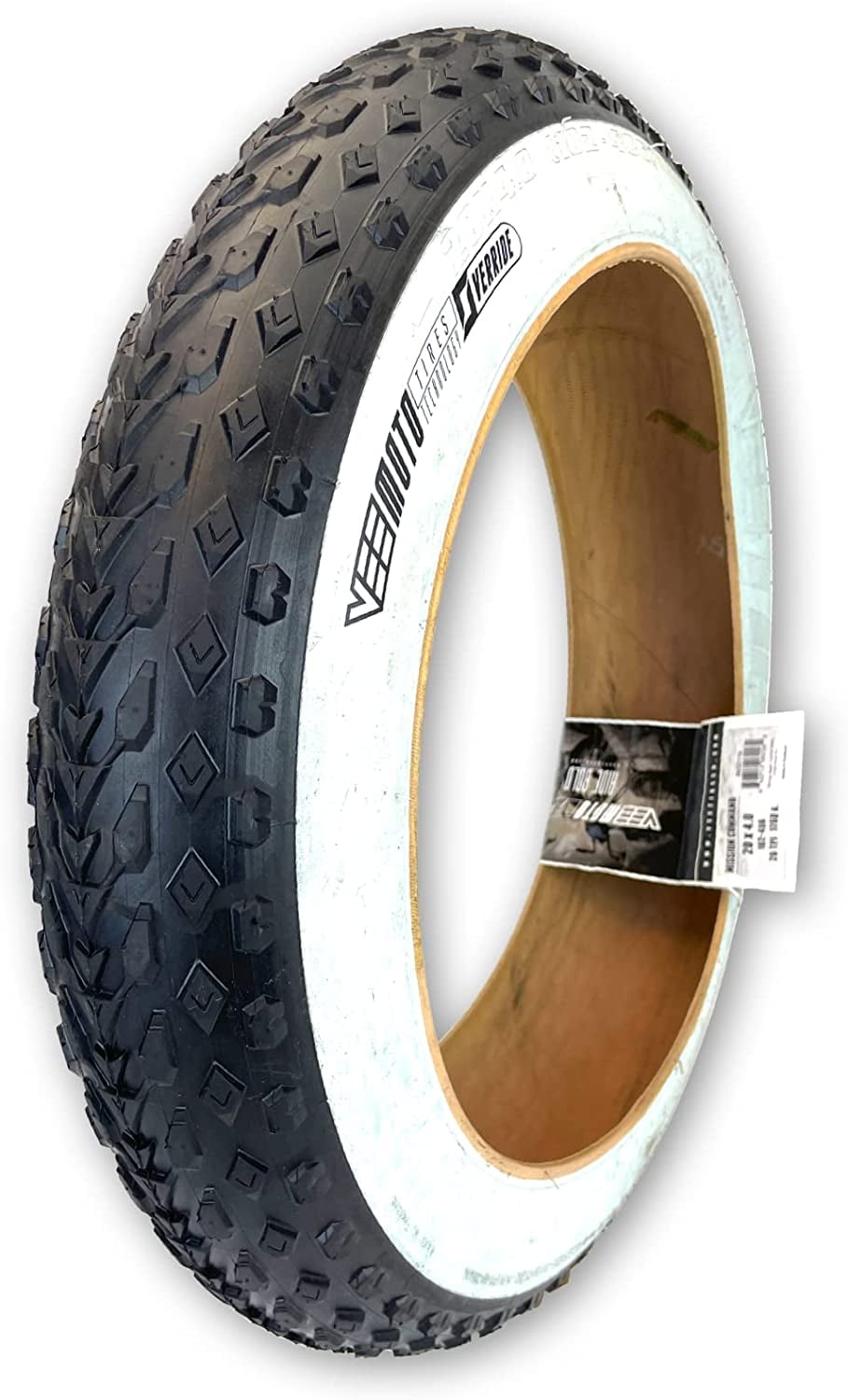Vee Tire & Rubber Mission Command 20x4.0 Wire TPI 20 Bk/Wht