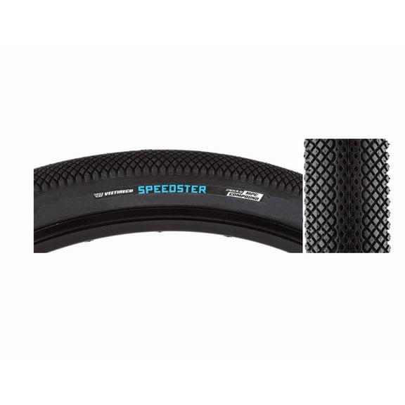 Vee Tire & Rubber Speedster 20x4.0 Clincher Wire TPI 30 Black/Black Reflective