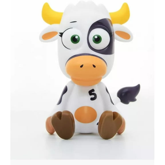 VeeFriends Collectible 6 Vinyl Common Sense Cow Figurine, White