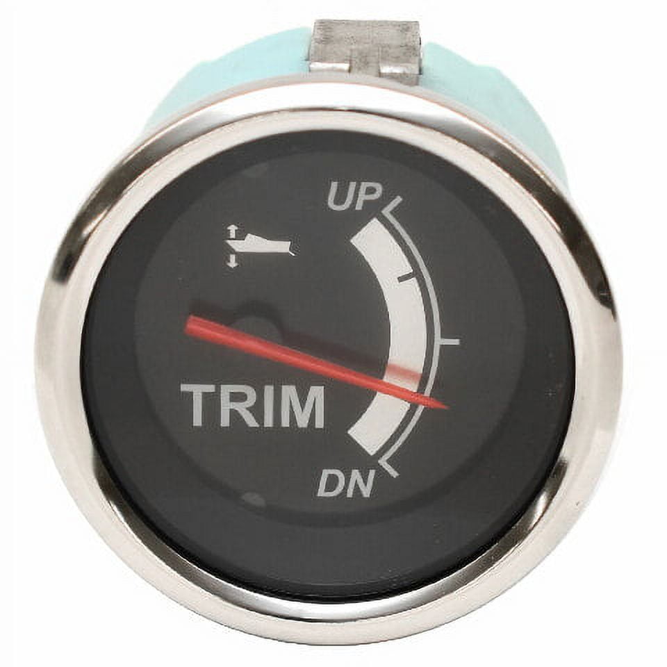 VeeThree Boat Trim Gauge 781185PDFB Mercury Yamaha 2 Inch