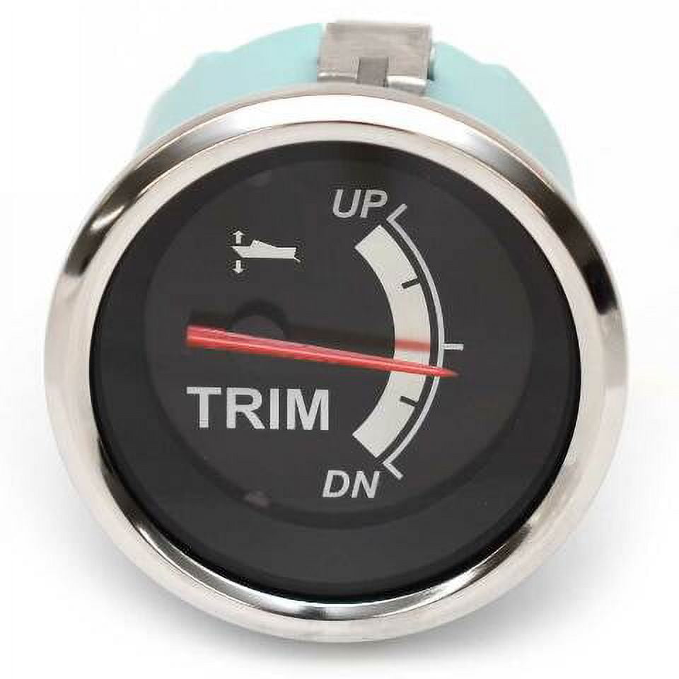 VeeThree Boat Trim Gauge 781186PDFB Mercury Yamaha 2 Inch