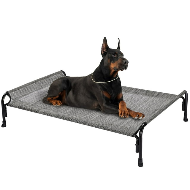 Veehoo Outdoor Raised Pet Bed, Cooling Elevated Dog Cot, XL, Chew Proof