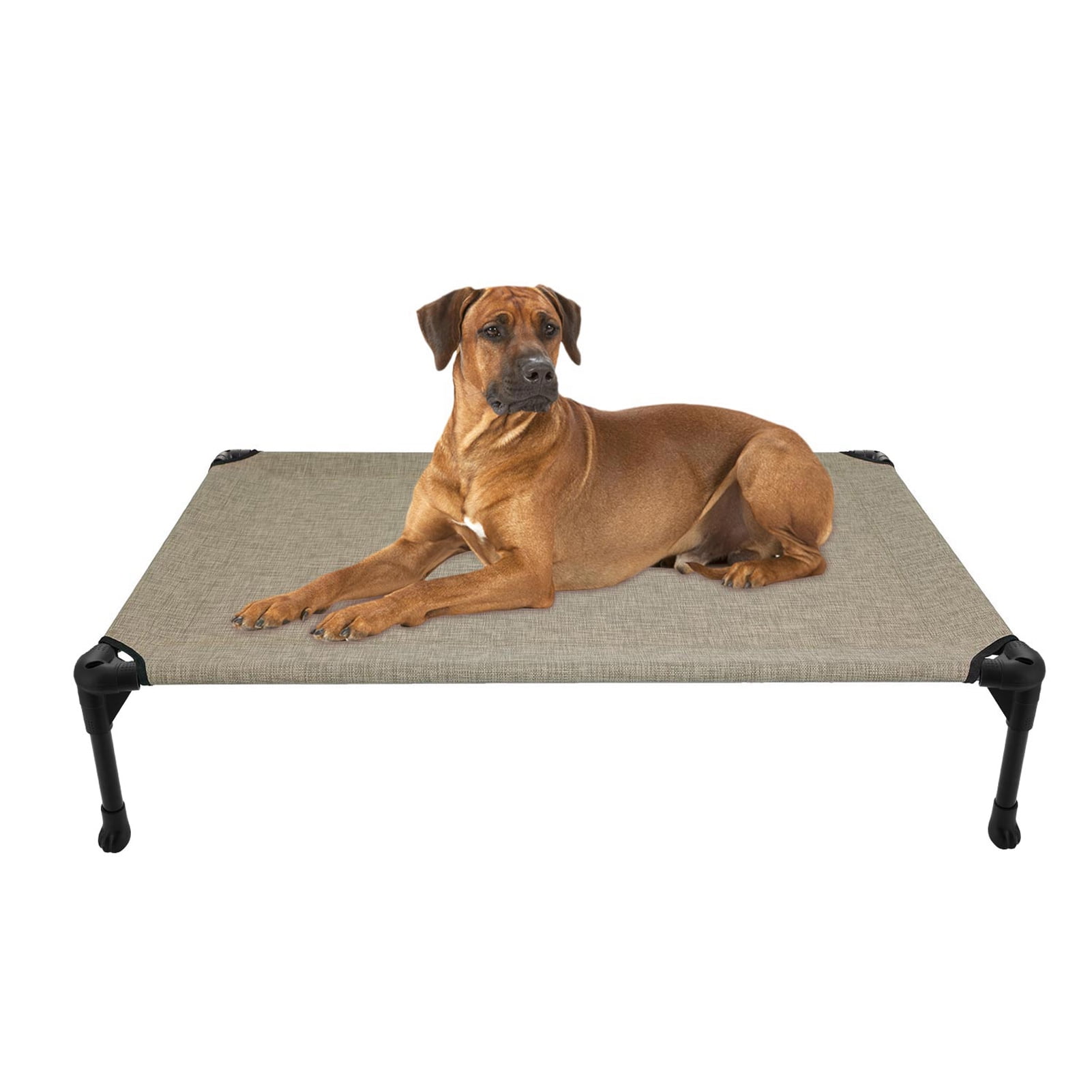 Veehoo Cooling Elevated Dog Bed, Portable Raised Pet Cot for Outdoor