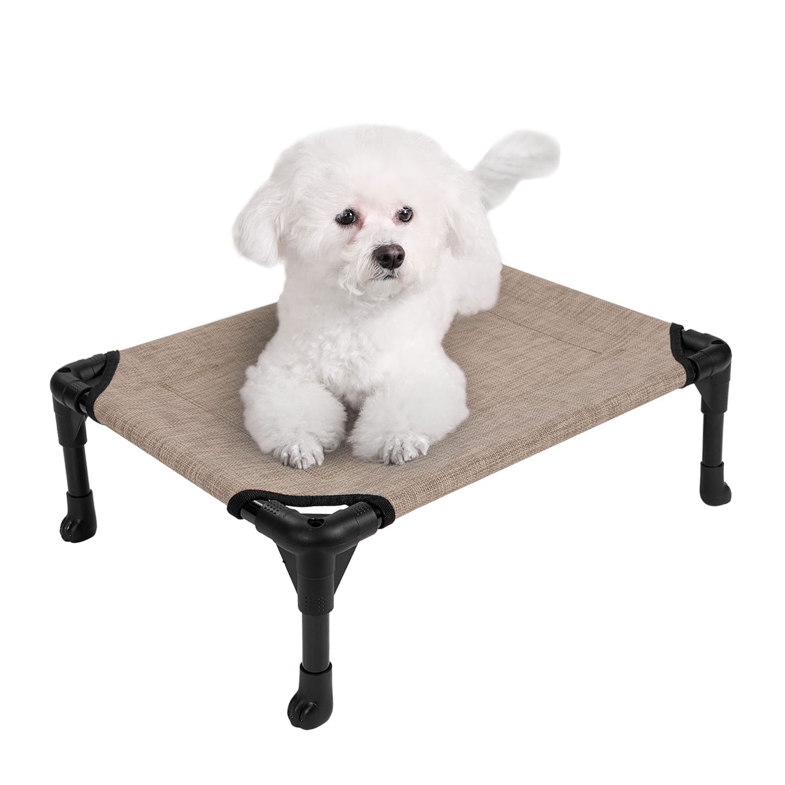 Veehoo Cooling Elevated Dog Bed, Portable Raised Pet Cot with Washable