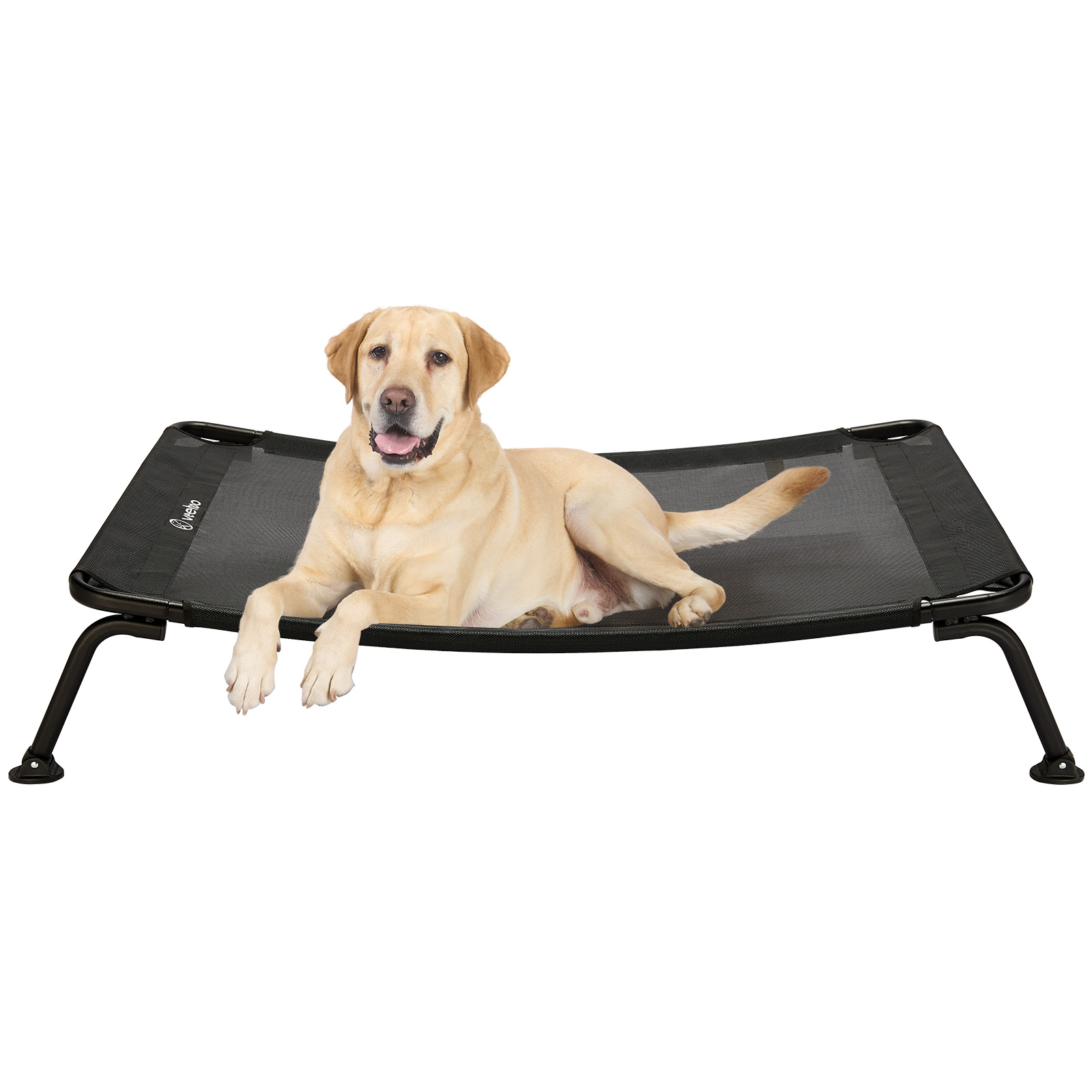 Kuranda Orthopedic Chewproof Elevated Dog Bed, Indoor, Walnut PVC Frame