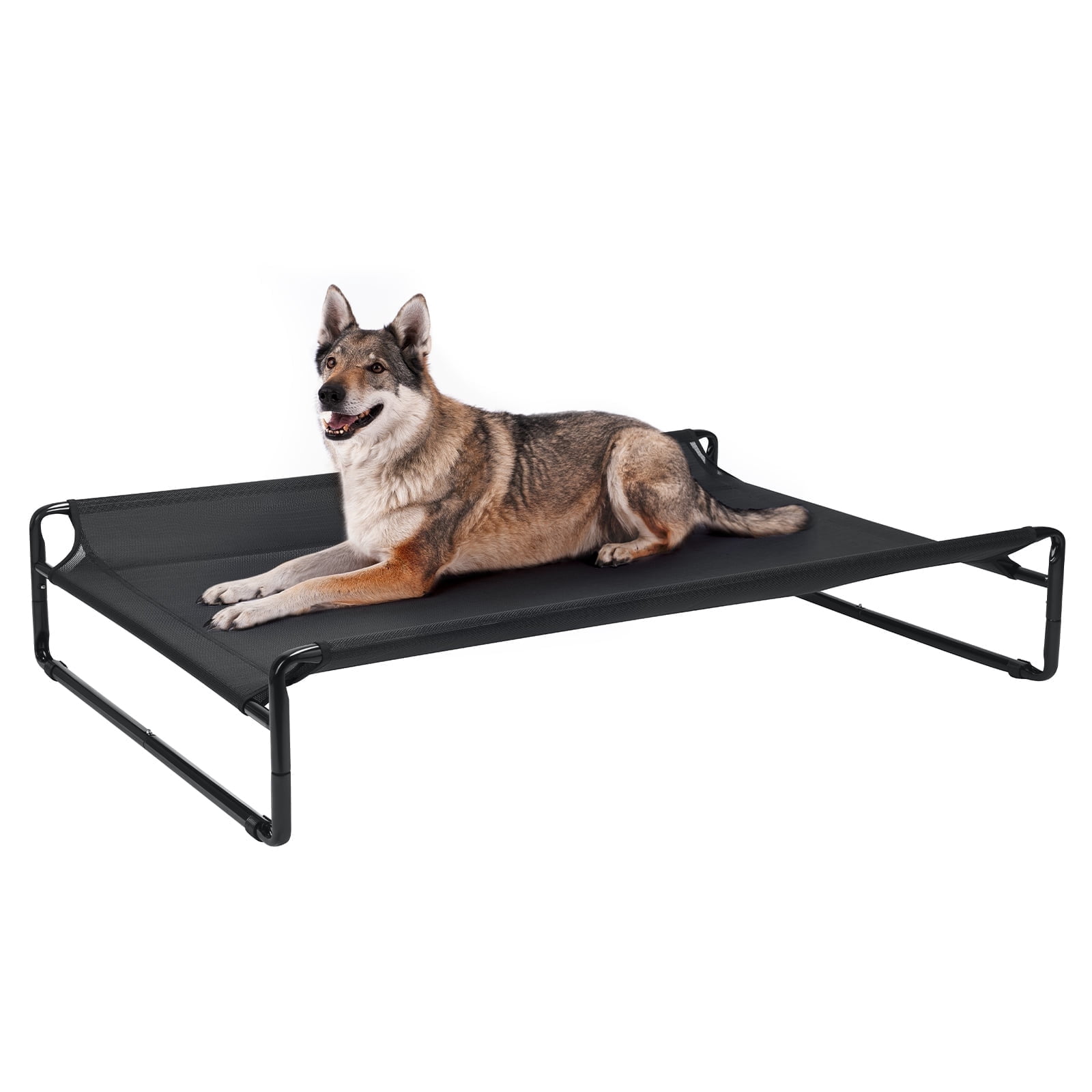 Veehoo Original Cooling Elevated Dog Bed, Raised Dog Cot with Washable Mesh, X-Large, Black