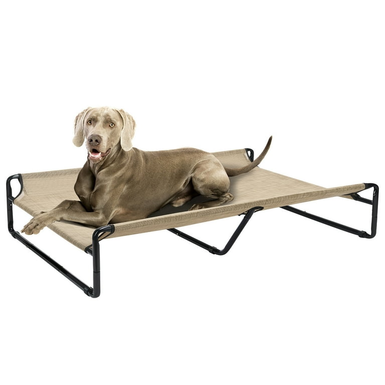  Veehoo Cooling Outdoor Elevated Dog Bed - Chewproof Raised Dog  Cots Bed for Large Dogs, Washable Pet Platform with Non-Slip Feet for  Indoor and Outdoor, Large, Blue : Pet Supplies