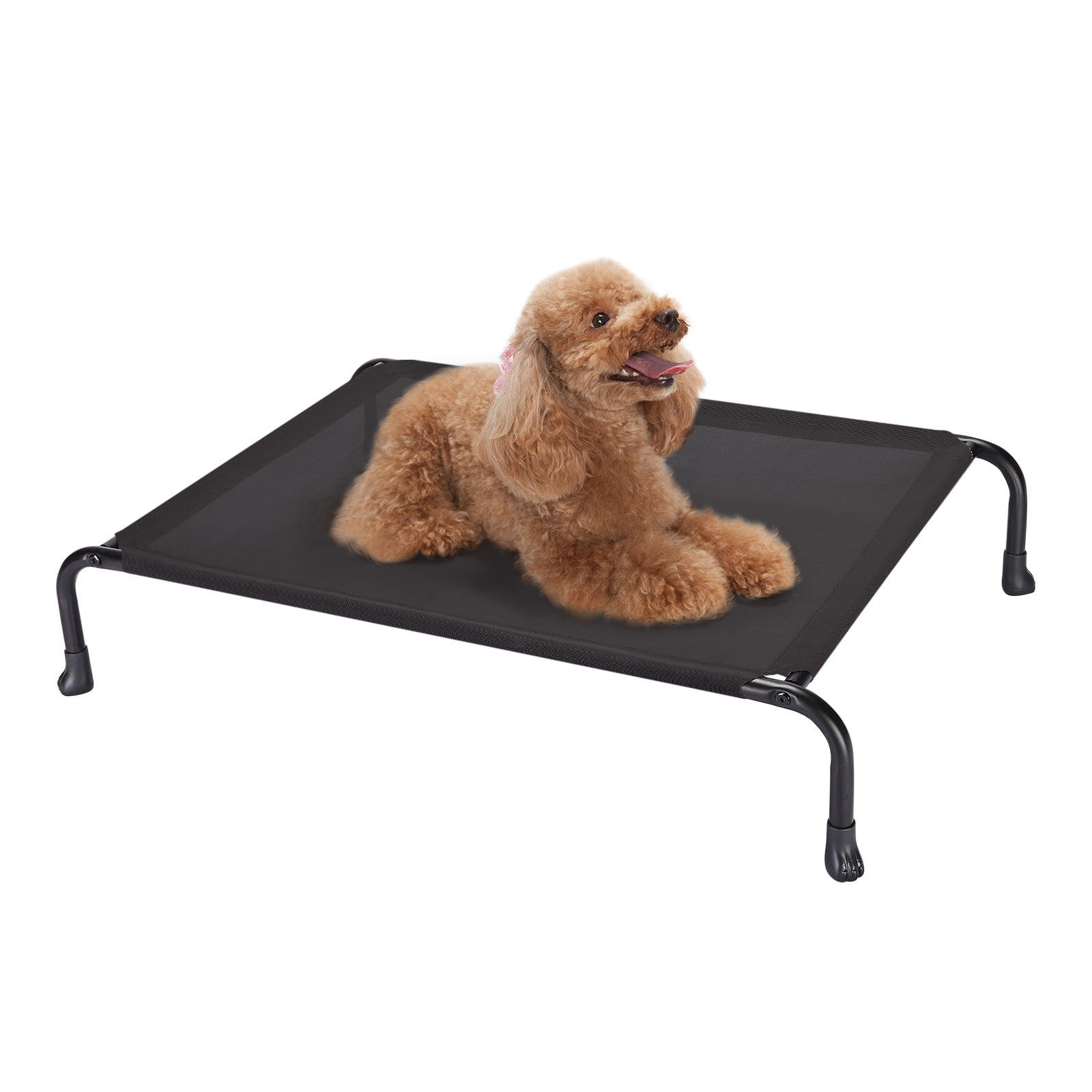 Veehoo Outdoor Elevated Dog Bed, Cooling Raised Dog Cots with Washable