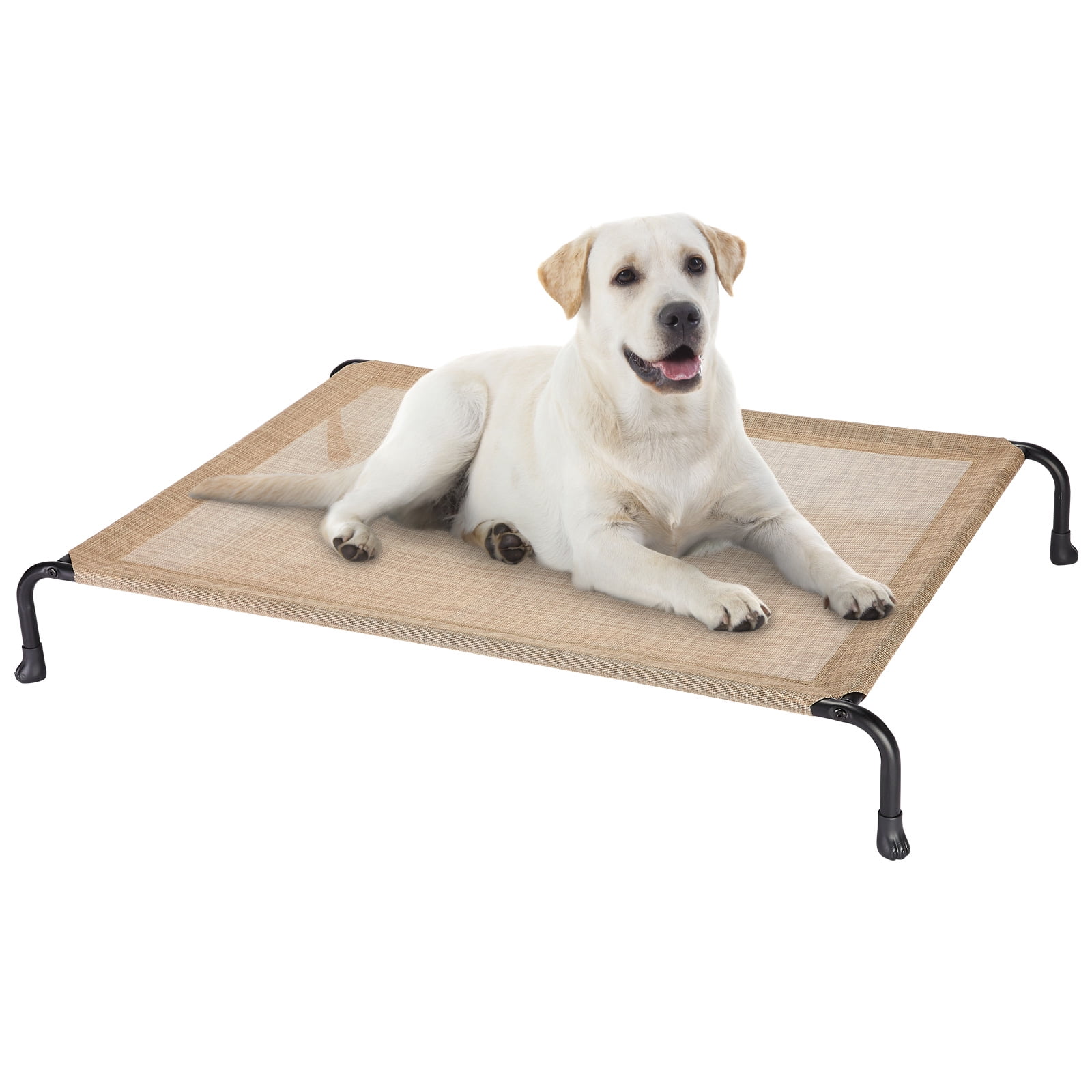 Veehoo Outdoor Elevated Dog Bed, Cooling Raised Pet Dog Cots Washable