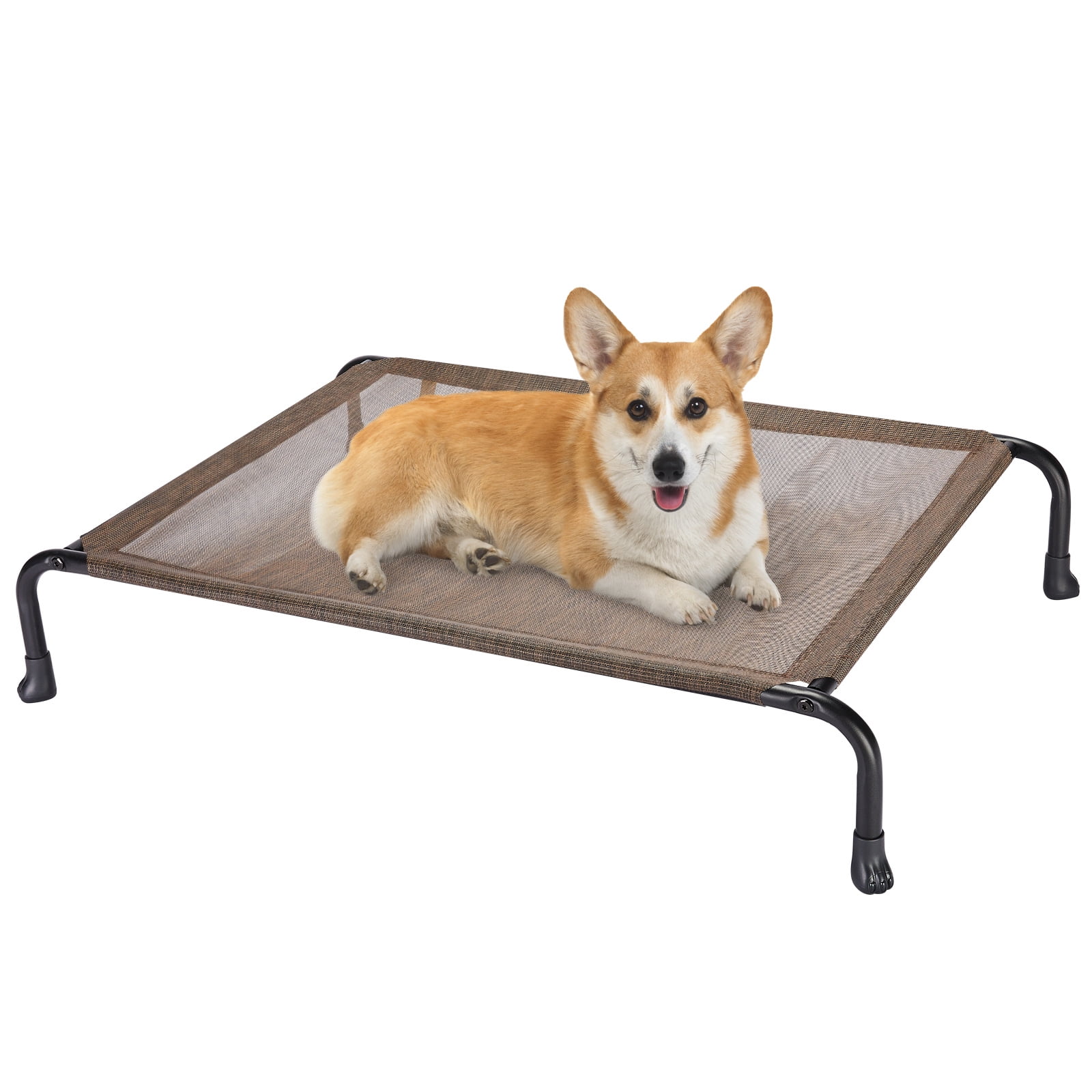 Veehoo Outdoor Elevated Dog Bed, Cooling Raised Pet Dog Cots with
