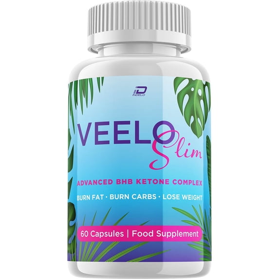 Veeloslim Capsules – Veelo Slim Pills Advanced Formula, Maximum Strength, 1 Pack, 60 Capsules