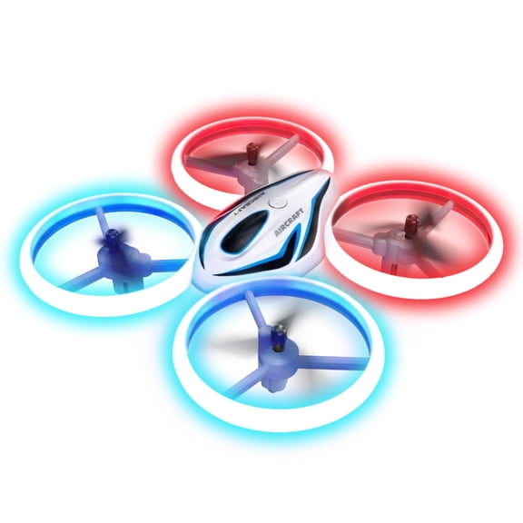 Veeniix Q9 RC Drone for Kids & Adults, 3 Batteries 24 Min Flight Time, Anti-Collision RC Quadcopter with LED Light, Altitude Hold, White