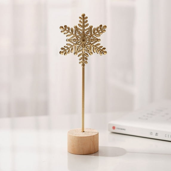 Veeogra Big Sale,Home Decor,Desk Accessories,Leaf Decor Metal Golden Leaf Ornaments And Base Modern Simple Gold Leaf Table Sculpture for Living Room Bedroom Bookshel,Office Decor,Gold 6