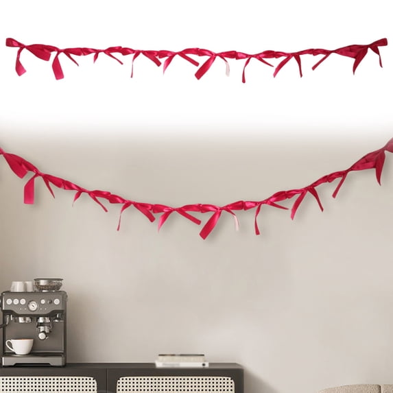 Veeogra Bow Garlands Banner Decoration 71
