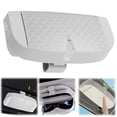 thumbnail image 1 of Veeogra Car Visor Glasses Case with Clip for Sunglasses Storage,Universal Auto Eyeglasses Holder for Sun Glasses and Tickets,Easy Install Visor Organizer Tray, 1 of 9