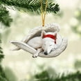 Veeogra Christmas Decor,2022 New Sleeping Angel Dog Christmas Funs