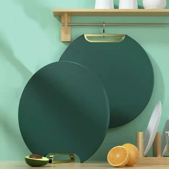 Veeogra Clearance,Cutting Board,Kitchen Gadgets,Rotating Handle Can Stand Chopping Board Kitchen Chopping Board Thickened Multifunctional Household Cutting Board,Cooking Utensils